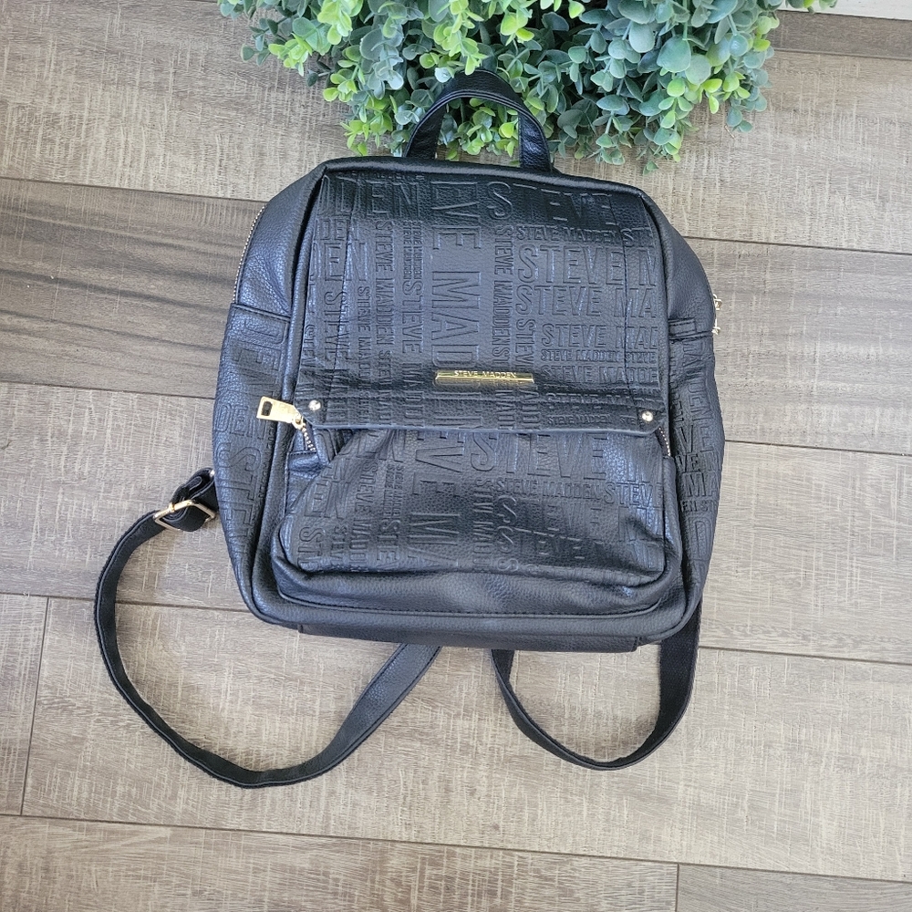Steve Madden Black Backpack